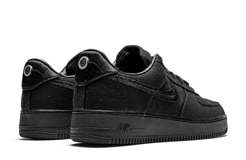 Stussy x Air Force 1 Low Black Reps (3)